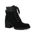 thumbnail image 1 of Sun + Stone Womens Romina Zipper Ankle Combat & Lace-up Boots, 1 of 3