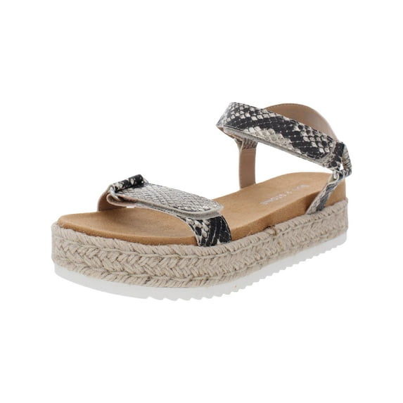 Sun + Stone Womens Rylaan Casual Flatform Platform Sandals