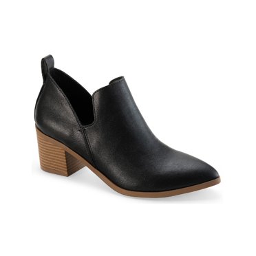 Sun + Stone Women's Ruthee Lug Sole Booties White Size 9 M