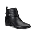 thumbnail image 1 of Sun + Stone Womens Saandisp Buckle Zip up Ankle Boots, 1 of 3
