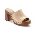 thumbnail image 1 of Sun + Stone Womens TWIGGYY Open toe Slip On Block Heel, 1 of 3