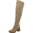 thumbnail image 1 of Sun + Stone Womens Vivvii Tall Block Heel Over-The-Knee Boots, 1 of 1