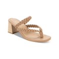 thumbnail image 1 of Sun + Stone Womens Winnie Braided Slip On Slide Sandals, 1 of 3