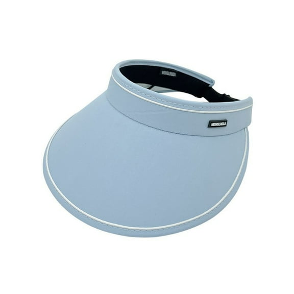 ZQUUVOU Sun Straw Hat With Protection Rays Packable And Stylish Wide Summer Hats Light Blue