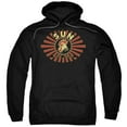 thumbnail image 1 of Sun Sun Ray Rooster Adult Pullover Hoodie Sweatshirt Black, 1 of 1