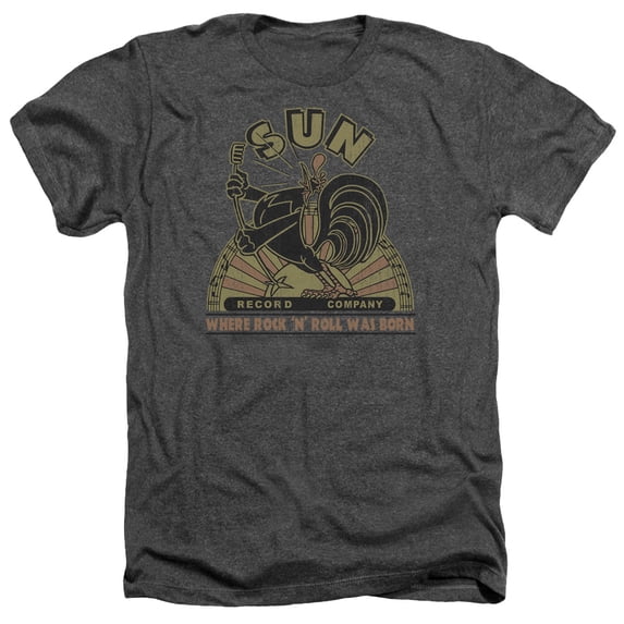 Sun - Sun Rooster - Heather Short Sleeve Shirt - XXX-Large