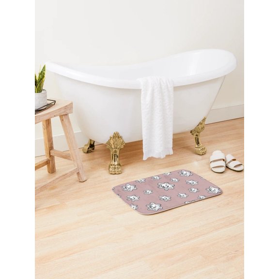 Sun Symbol Printed Doormat, Non-Slip Backing, 15.7 x 23.6 in or 19.7 x 31.5 in