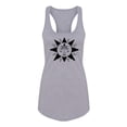 thumbnail image 1 of Sun Symbol Tattoo Style. Tank Women -Image by Shutterstock, Female Large, 1 of 4