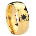 thumbnail image 1 of Sun Symbol Tungsten Wedding Ring For Man, 1 of 1