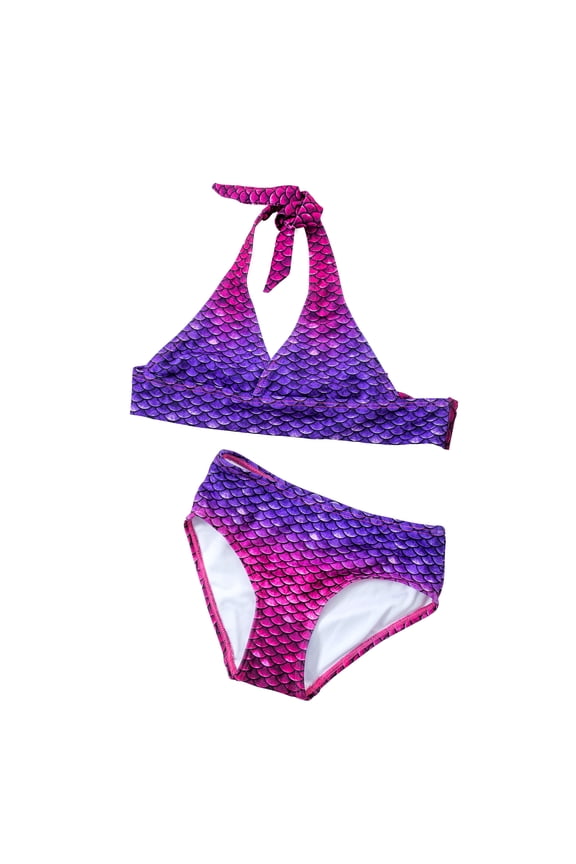 Sun Tail Mermaid Bali Blush Bikini, Teen/Adult Size Junior Small (Misses 4-6)