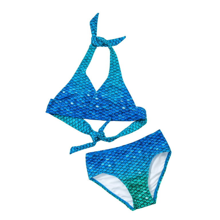 Blue Lagoon Mermaid Bikini Set Teen Adult Jm Medium 8 10