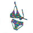 thumbnail image 1 of Sun Tail Mermaid Hawaiian Rainbow Bikini, Teen/Adult Size Junior Large (Misses 12-16), 1 of 4