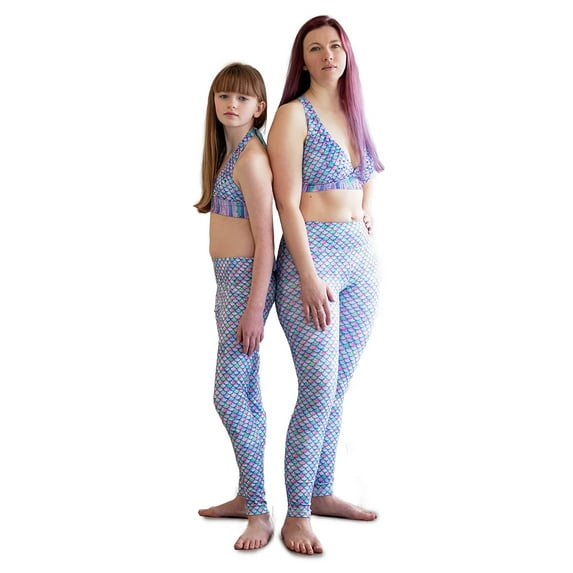 Sun Tail Mermaid Premium Swimmable Leggings