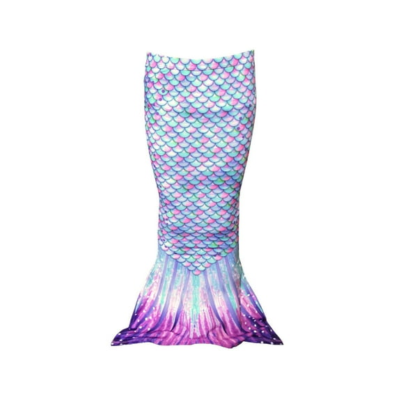 Sun Tail Mermaid Toddler Tail Aurora Borealis Size S (4T/5T)