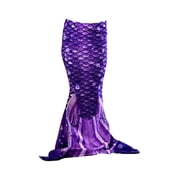 Sun Tail Mermaid Toddler Tail Paradise Purple Size S 4T/5T