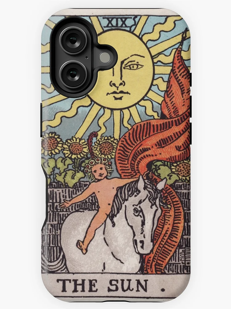 Sun Tarot Card iPhone 16/15/14/13/12/11 Pro Max Case - Walmart.com