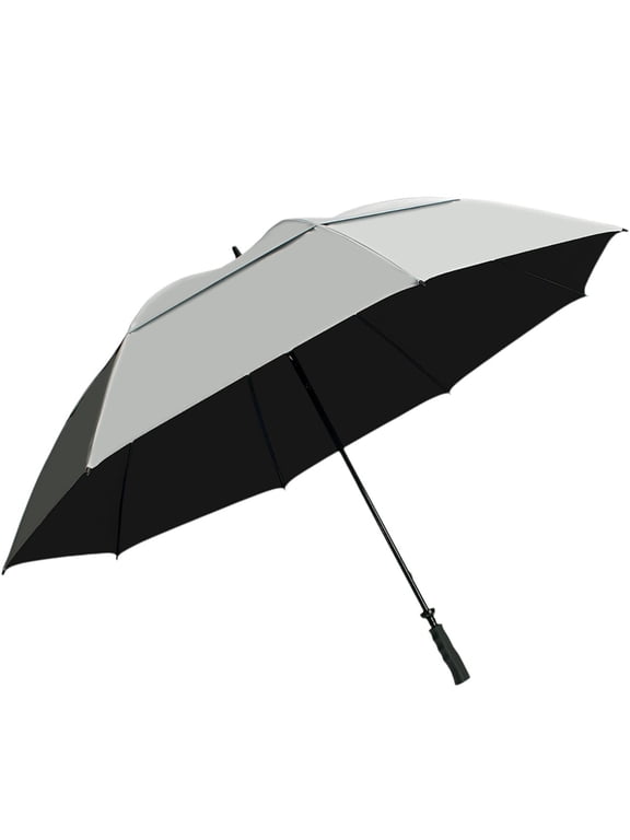 Golf Suntek Silver/Black Umbrella New