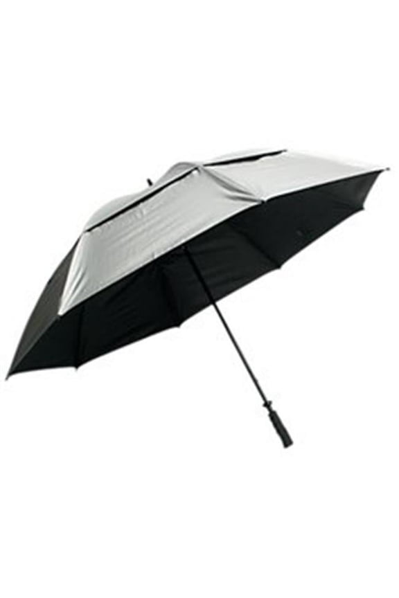 Sun Tek 68" UV Protection Wind Cheater Vented Canopy Umbrella (Silver/Black)