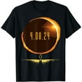 Sun Total Solar Eclipse 2025 Totality April 8 Men Women TShirt