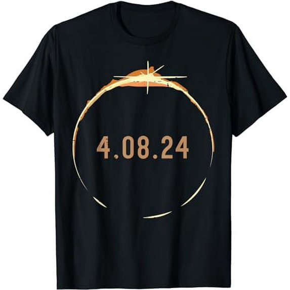 Sun Total Solar Eclipse 2024 Totality April 8 Women Men Kids T-Shirt