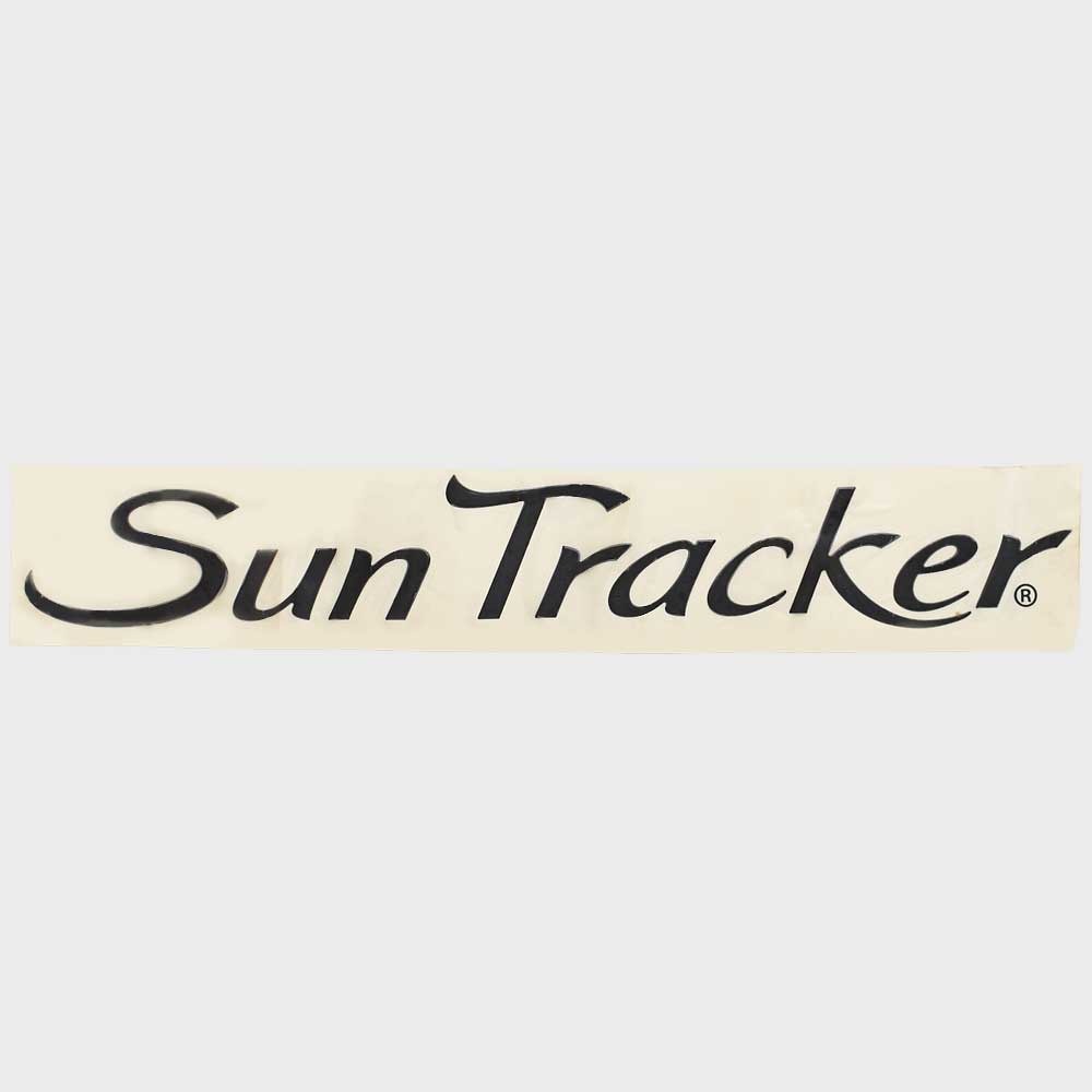 Sun Tracker Boat Decal 150966 | 35 5/8 Inch Raised Black - Walmart.com