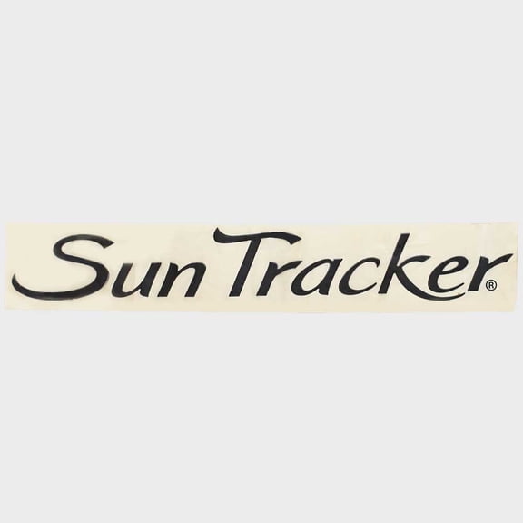 Sun Tracker Boat Decal 150966 | 35 5/8 Inch Raised Black