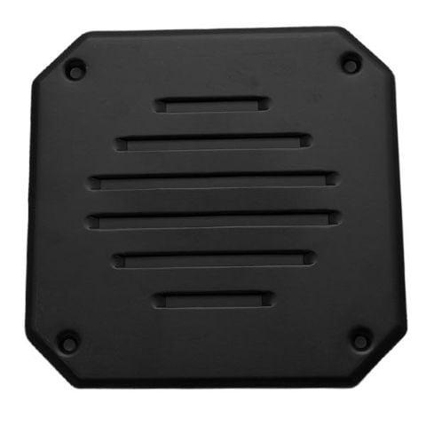 Sun Tracker Pontoon Boat Seat Vent Cover | 7 Inch Aluminum