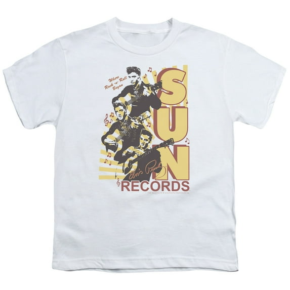 Sun - Tri Elvis - Youth Short Sleeve Shirt - Small