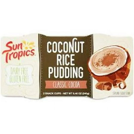 Sun Tropics 8.46 oz Pudding Rice Coconut Cocoa - Pack of 6