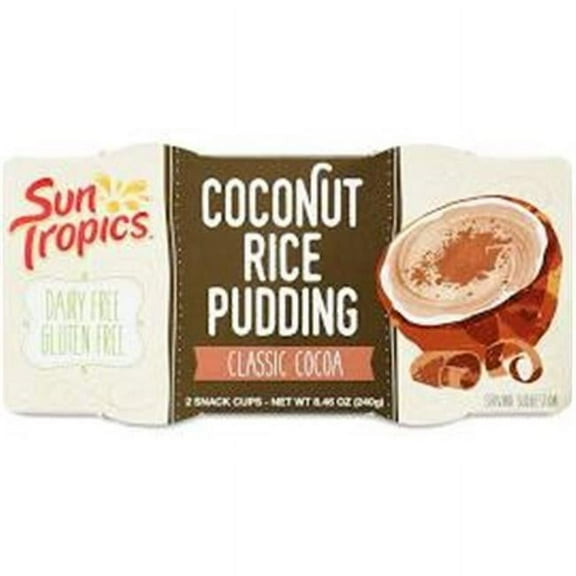 Sun Tropics  8.46 oz Pudding Rice Coconut Cocoa - Pack of 6