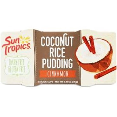 Sun Tropics - Gluten Free Coconut Rice Pudding Cinnamon - 2 Pack