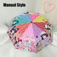thumbnail image 1 of Sun Umbrella Moon Automatic and Sunshine Dual Use Women's Sun Protection UV Protection Rain Umbrella Small and Portable, 1 of 6