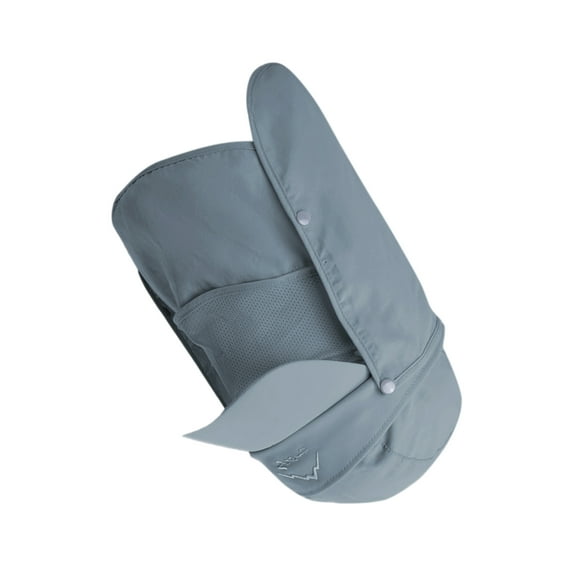 Sun Unisex Multifunctional Sun Visor Hat 360 Sunscreen Removable Face Cover Neck Flap Breathable Sun Hat For Fishing Climbing