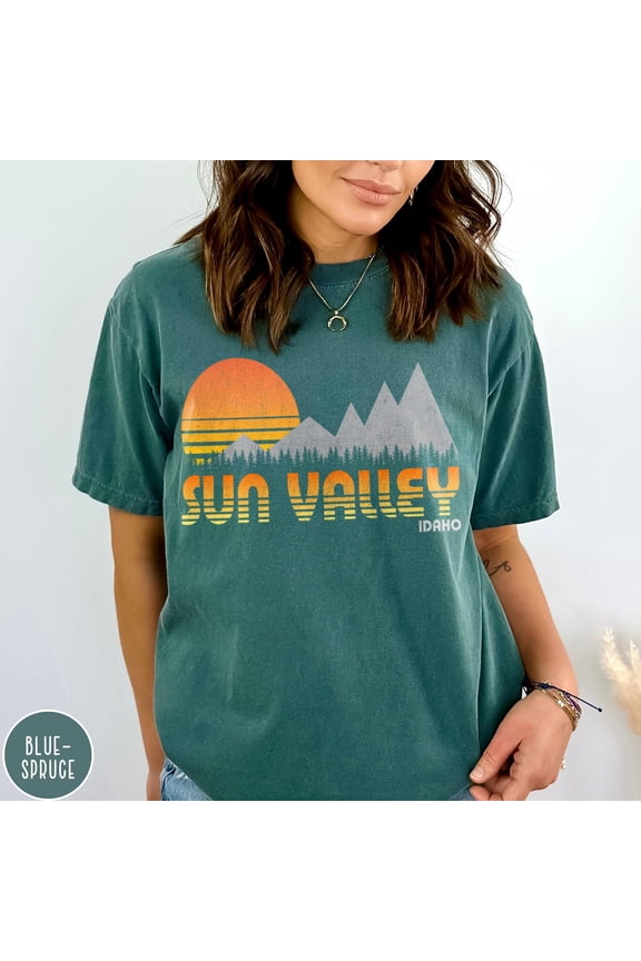 Sun Valley Idaho Shirt Idaho Ski Trip Shirt for Ski Vacation Idaho State Sun Valley Gift f