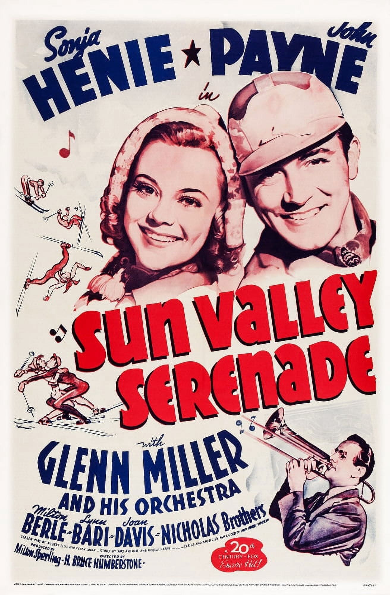 Sun Valley Serenade U Canvas Art - (11 x 17)