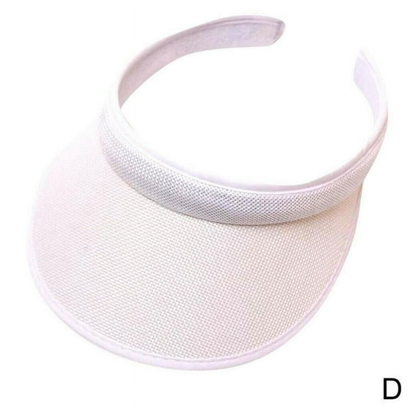 Sun Visor Adjustable Sports Tennis Golf Headband Cap Unisex Womens Hat Mens F5X7