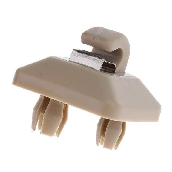 Sun Visor Clip Hook Holder for A3 A4 A5 Q3 Q5 2013 2014 2015 Beige 2 3cl