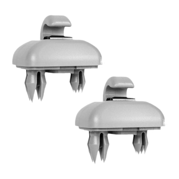 Sun Visor Clips in Black/Grey for Specific Gasoline-Powered Vehicles
