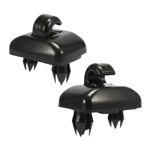 Sun Visor Clips in Black/Grey for Various Vehicle Models from 2004 to Today