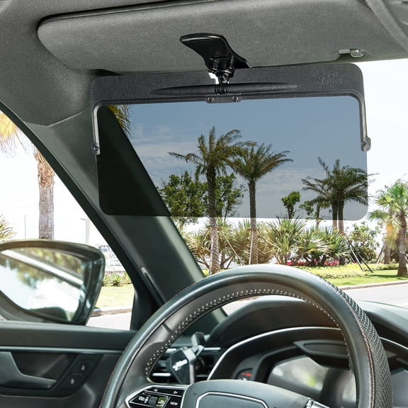 Sun Visor Extender for Car, Universal Anti-Glare Polarized Sun Visor Easy to Install, UV400 Visor Extension Protect from Glare/UV Ray/Stray Light, Safe Driving for Car