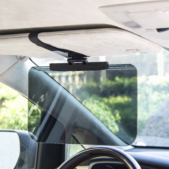 Sun Visor Extender for Cars | Universal UV400 Sun Blocker Shield Clip | Flip-Up Adjustable Sun Visor Extension 13.6"x8.5" Anti-Glare Panel | Easy Clips Install