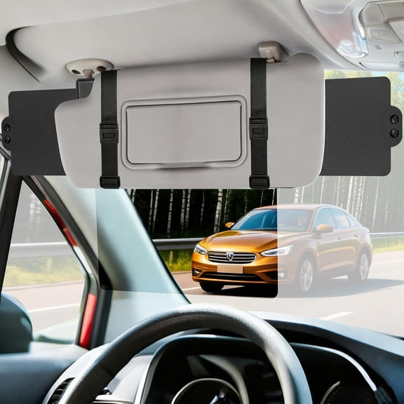 Sun Visor Extender for Car, Blocker, Extension with Anti-Glare Lens Blocks UV & Sunlight, Adjustable Car Safe Driving (1 Pack)