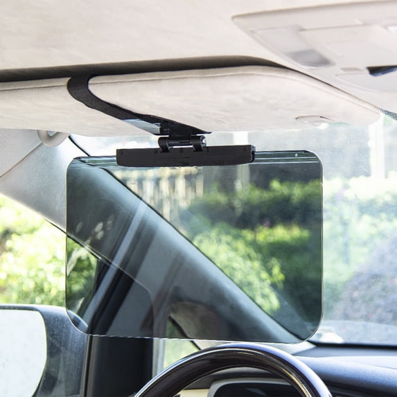 Sun Visor Extender for Cars Universal Car Visor Extension UV400 Sun Blocker Flip-Up Adjustable Clip-On Car Sunshade Protection for Driving Comfort