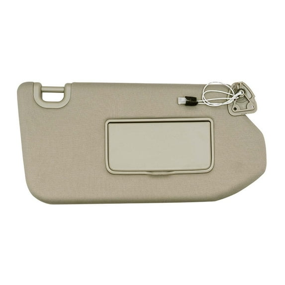 Sun Visor Fit For Infiniti QX60 With Lights, Replacement Sun Visor, Car Sun Visor Replacement, OEM: 96401-9PB0A, 96400-9PB0A-beige-right