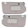 thumbnail image 1 of Sun Visor Fit For Infiniti‌ QX60 With Lights, Replacement Sun Visor, Car Sun Visor Replacement, OEM: 96401-9PB0A, 96400-9PB0A-gray-left and right, 1 of 6