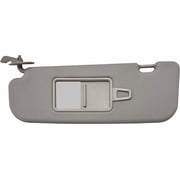 Sun Visor Fits for 2011-2015 Hyundai Elantra Gray Without Light OE Quality 2MPLASTIC Left - Driver