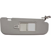 Sun Visor Fits for 2011-2015 Hyundai Elantra Gray Without Light OE Quality 2MPLASTIC Right - Passenger