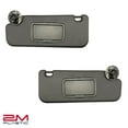 thumbnail image 1 of 2M PLASTIC Left + Right Automotive Sun Visors for Chevy Cruze 2017-2019, Black, 1 of 2