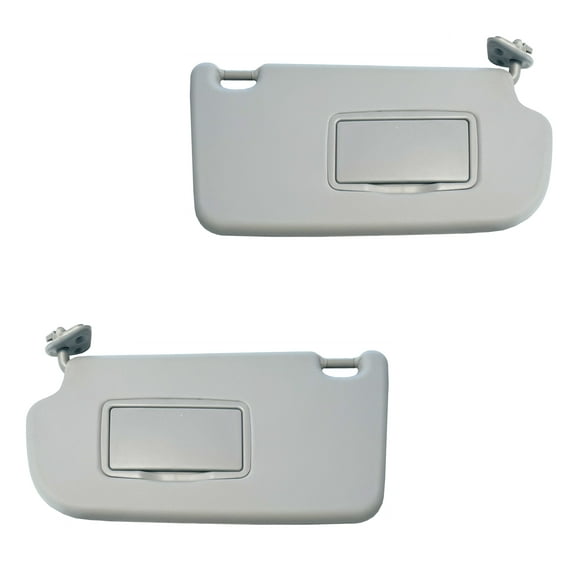 Sun Visor For Hyundai Tucson Pair Both Sides Gray 2005 - 2009