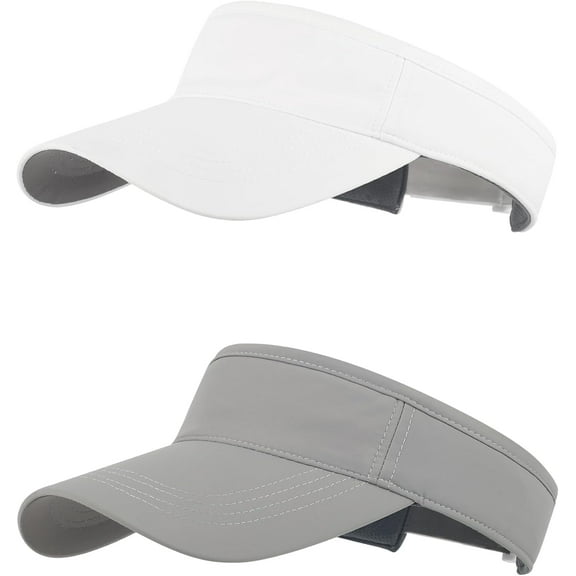 Sun Visor Hat Breathable Visors Sport Golf Visor Adjustable Velcro Sun Cap UV Performance Hats for Women Men